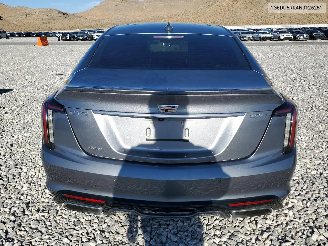 2022 Cadillac Ct5 Sport VIN: 1G6DU5RK4N0126251 Lot: 58696006