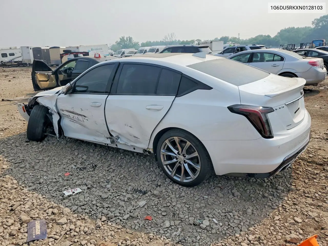 2022 Cadillac Ct5 Sport VIN: 1G6DU5RKXN0128103 Lot: 61046826