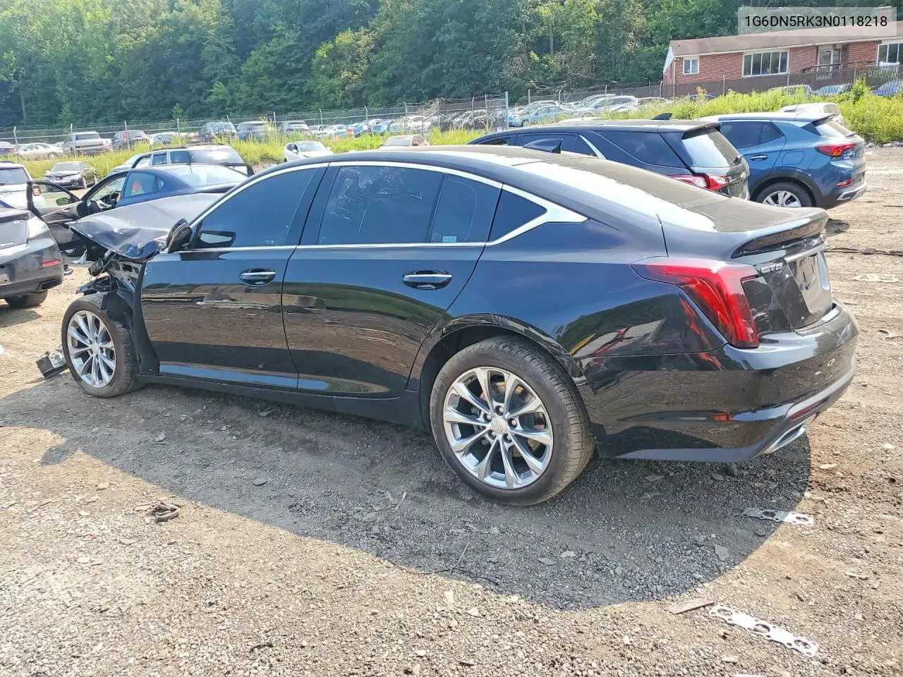 2022 Cadillac Ct5 Premium Luxury VIN: 1G6DN5RK3N0118218 Lot: 61333846