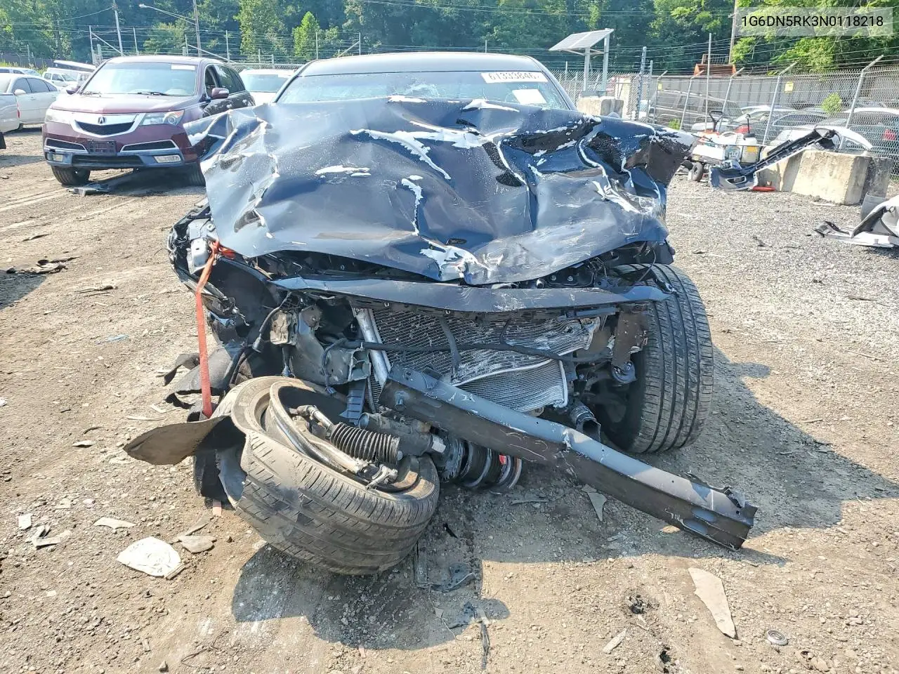 2022 Cadillac Ct5 Premium Luxury VIN: 1G6DN5RK3N0118218 Lot: 61333846