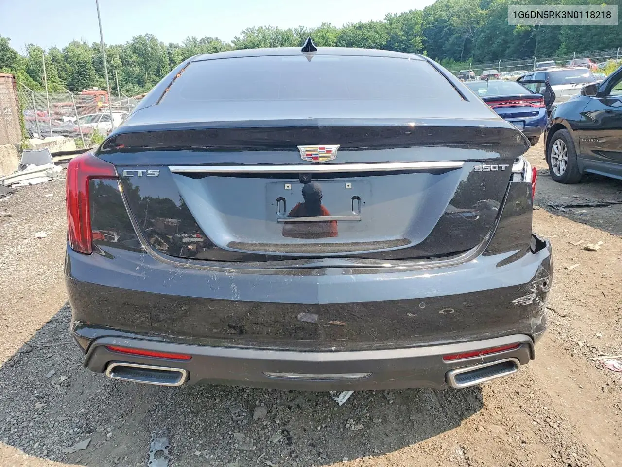 2022 Cadillac Ct5 Premium Luxury VIN: 1G6DN5RK3N0118218 Lot: 61333846