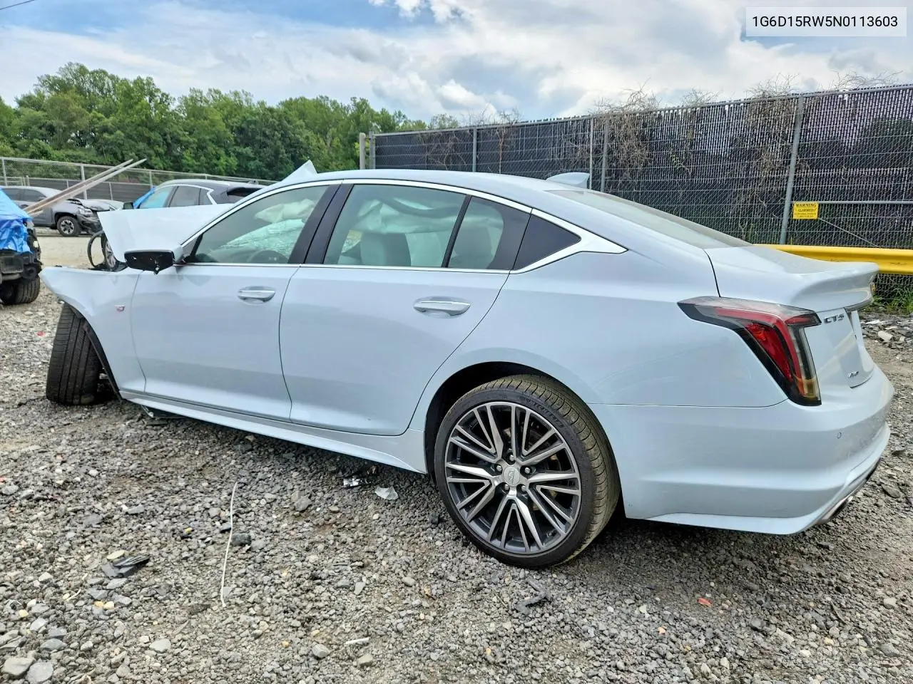 2022 Cadillac Ct5 Premium Luxury Special Edition VIN: 1G6D15RW5N0113603 Lot: 61729476