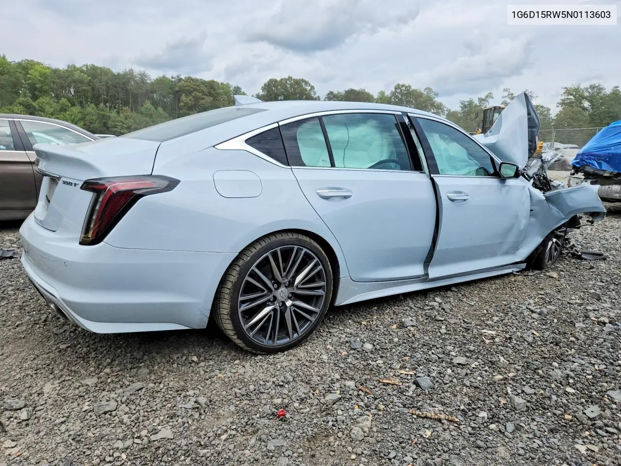 2022 Cadillac Ct5 Premium Luxury Special Edition VIN: 1G6D15RW5N0113603 Lot: 61729476