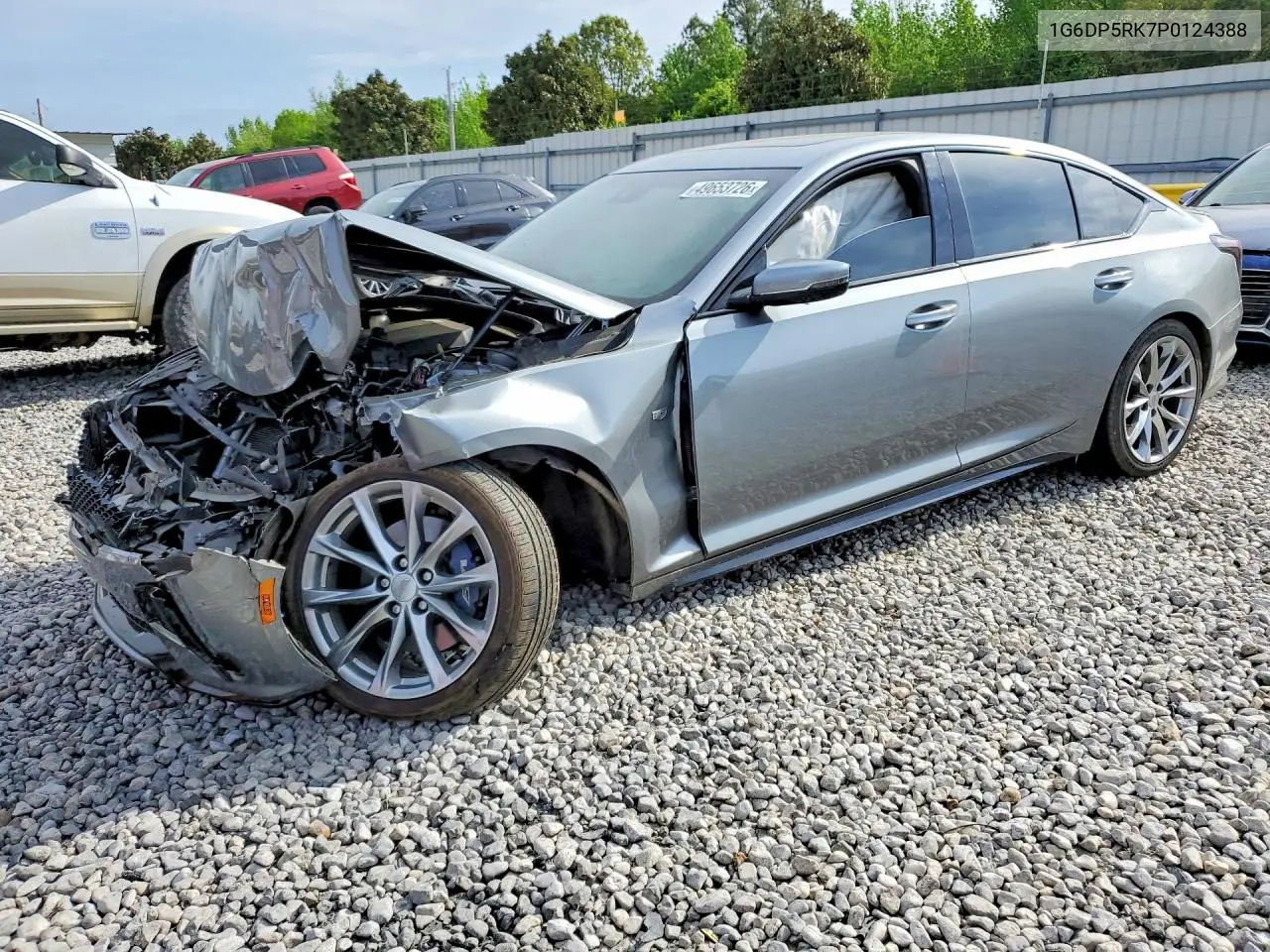 2023 Cadillac Ct5 Sport VIN: 1G6DP5RK7P0124388 Lot: 49653726