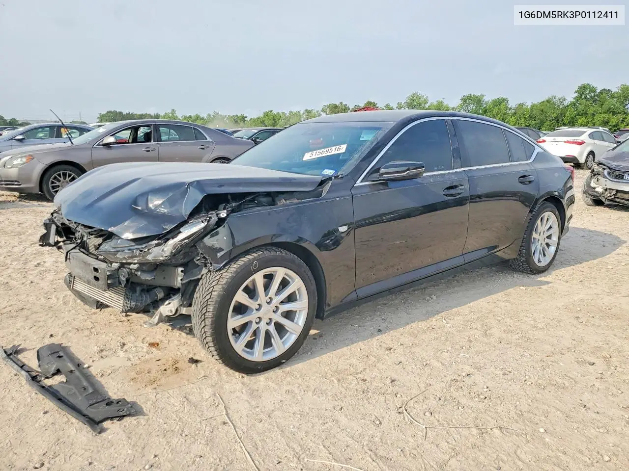 2023 Cadillac Ct5 VIN: 1G6DM5RK3P0112411 Lot: 51569516
