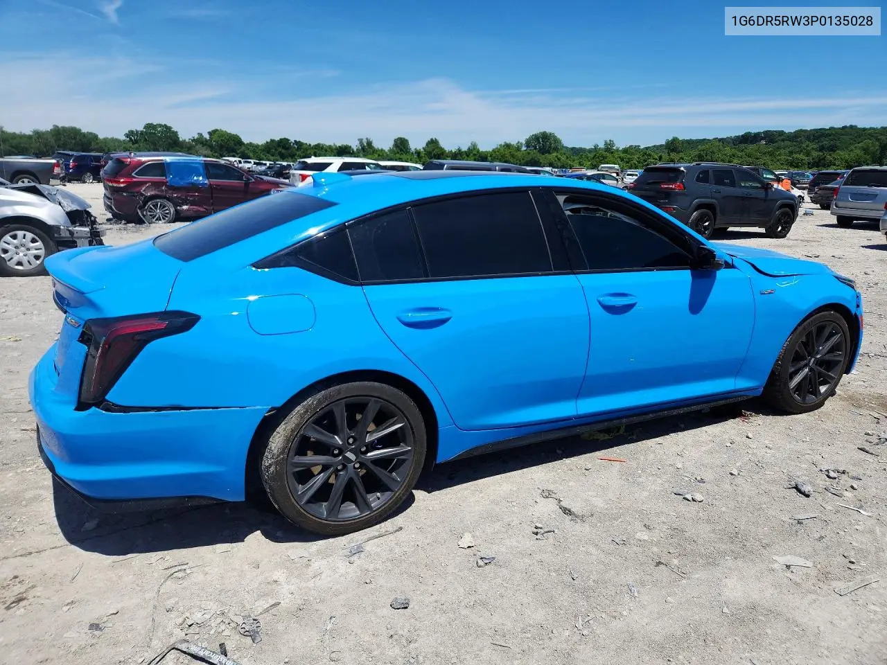 2023 Cadillac Ct5-V VIN: 1G6DR5RW3P0135028 Lot: 56055046