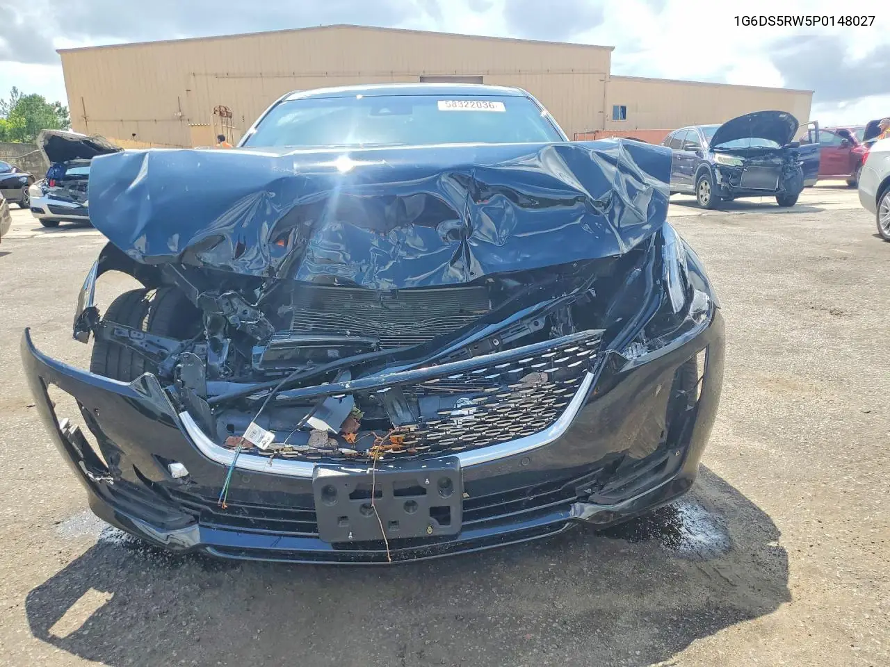 2023 Cadillac Ct5 Premium Luxury VIN: 1G6DS5RW5P0148027 Lot: 58322036