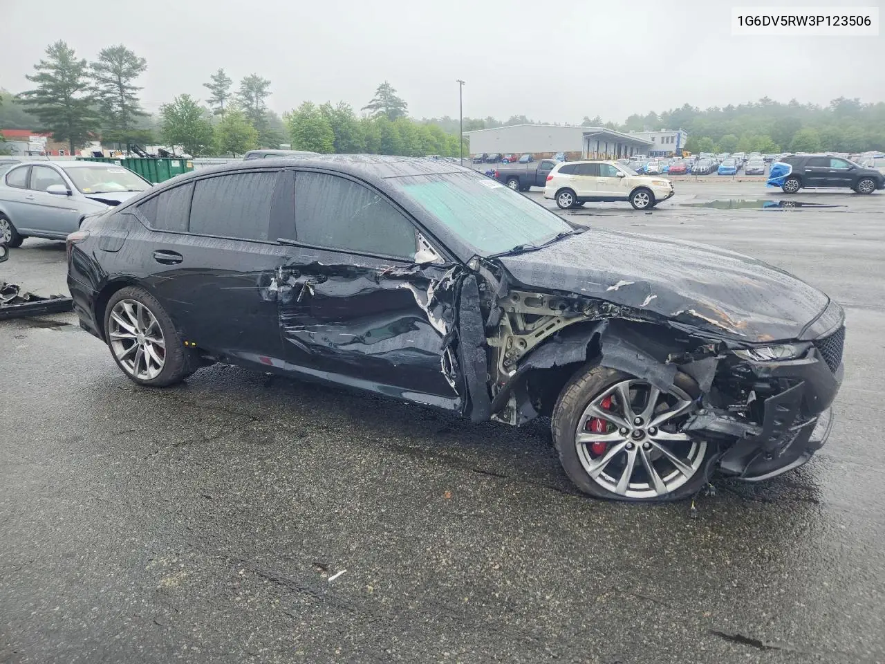2023 Cadillac Ct5-V VIN: 1G6DV5RW3P123506 Lot: 58568376