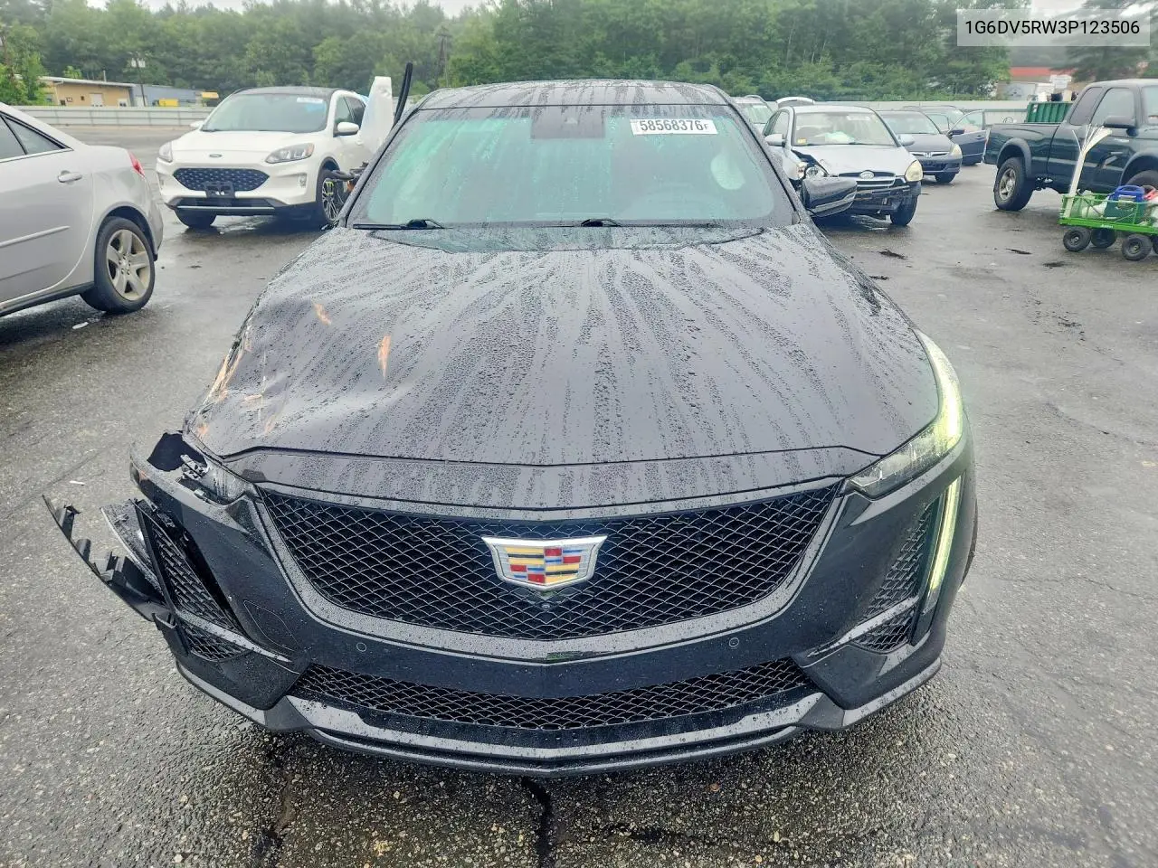 2023 Cadillac Ct5-V VIN: 1G6DV5RW3P123506 Lot: 58568376