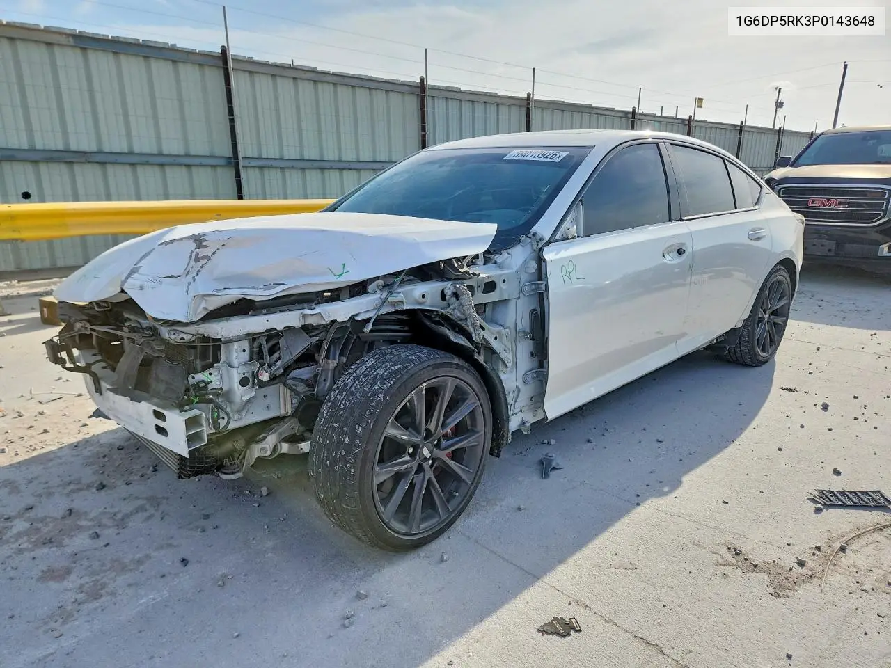 2023 Cadillac Ct5 Sport VIN: 1G6DP5RK3P0143648 Lot: 59013926