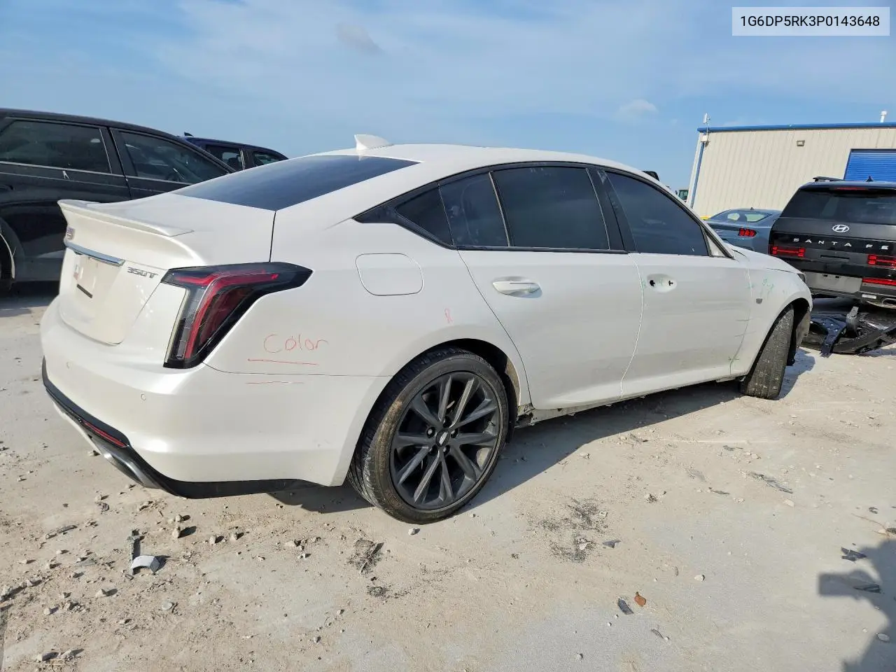 2023 Cadillac Ct5 Sport VIN: 1G6DP5RK3P0143648 Lot: 59013926