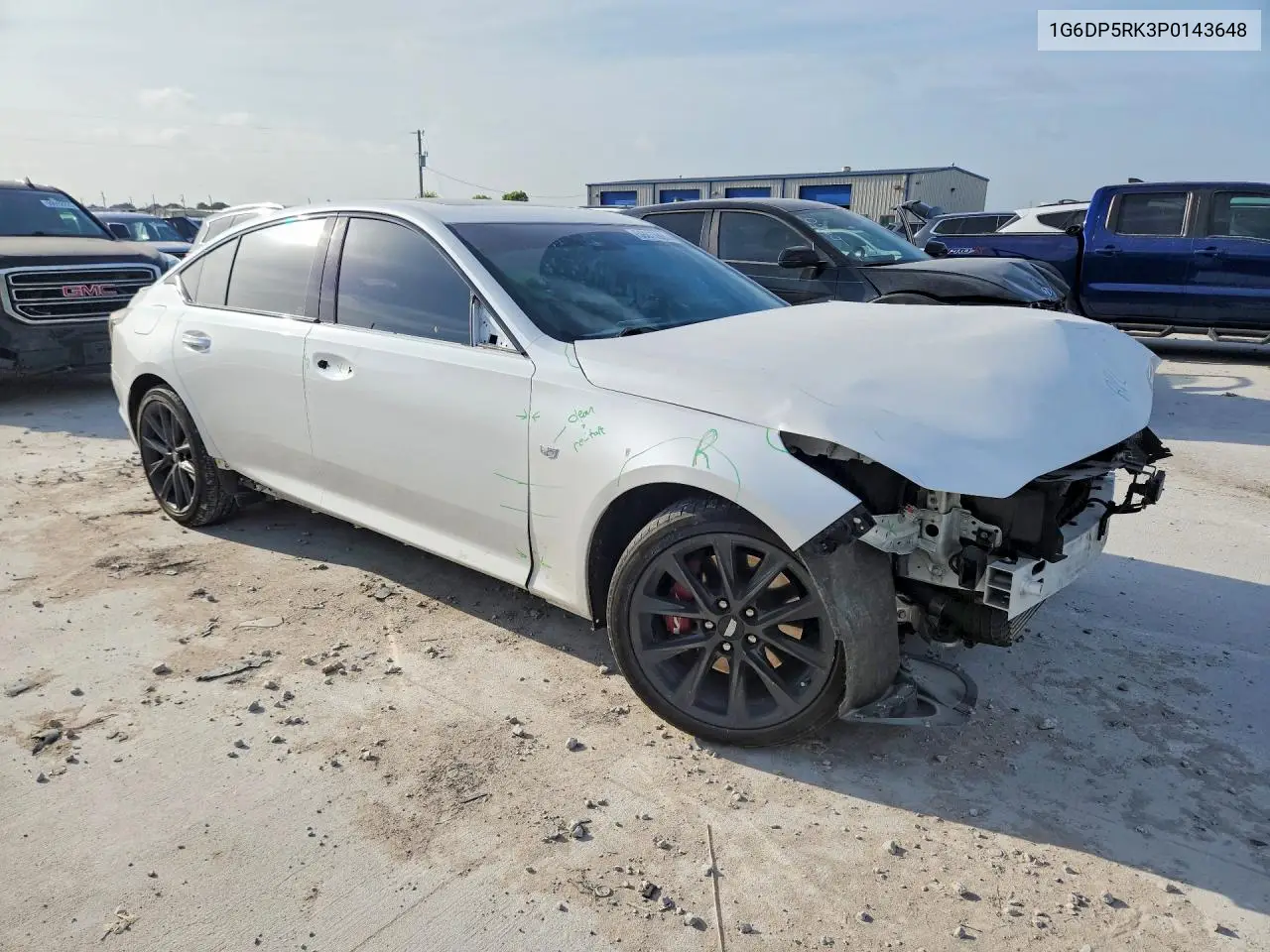 2023 Cadillac Ct5 Sport VIN: 1G6DP5RK3P0143648 Lot: 59013926