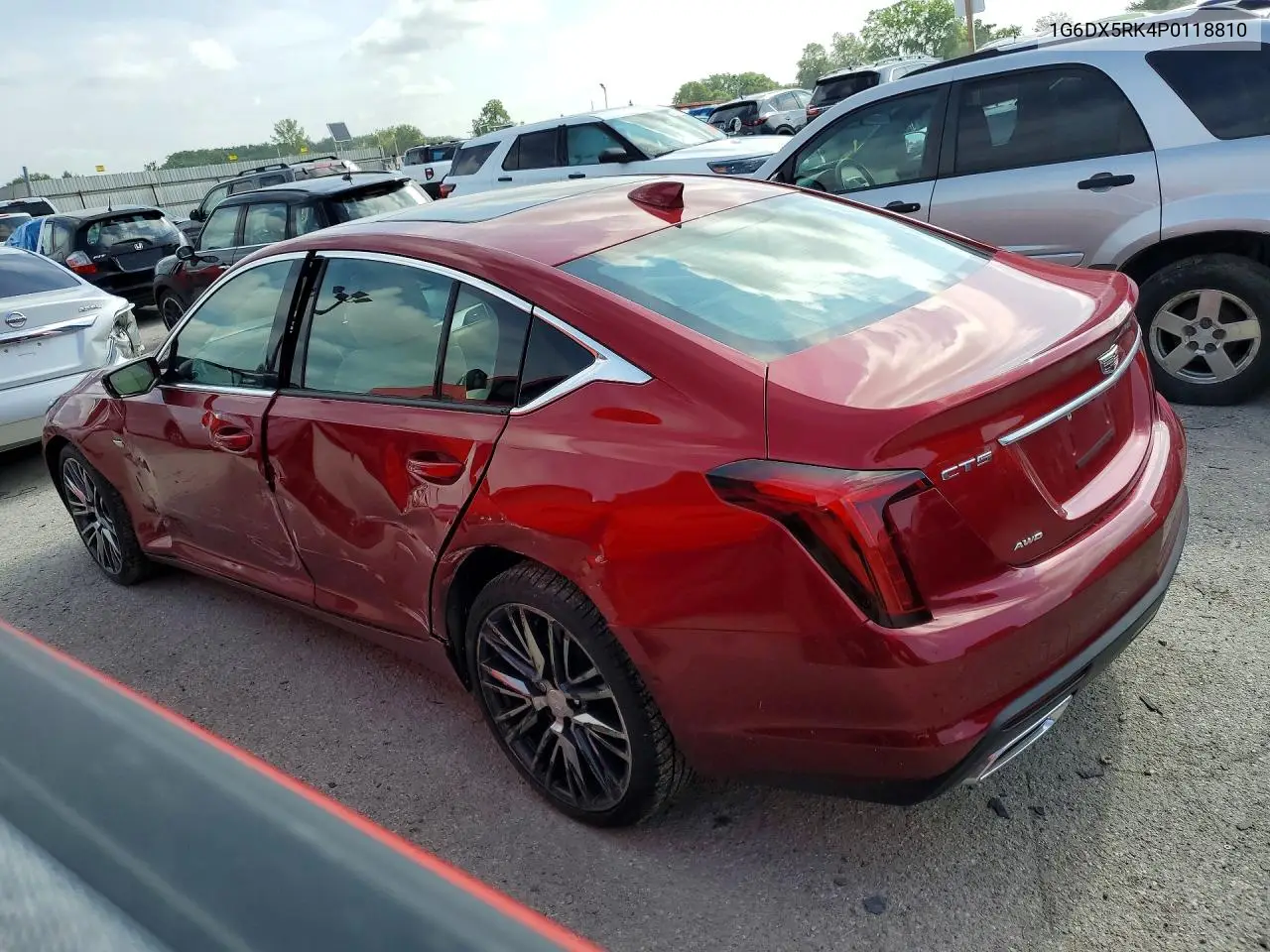 2023 Cadillac Ct5 Luxury VIN: 1G6DX5RK4P0118810 Lot: 59129246
