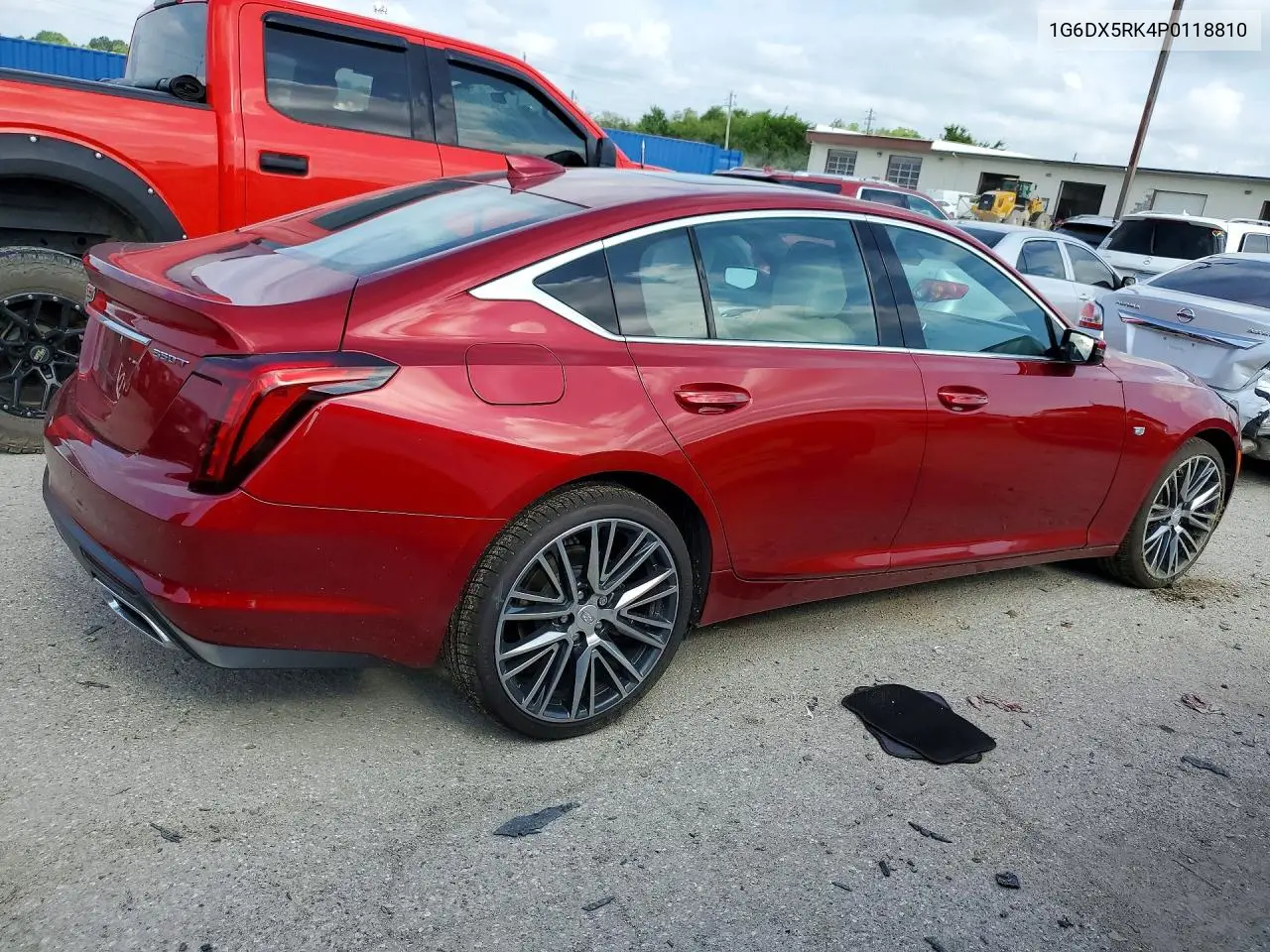 2023 Cadillac Ct5 Luxury VIN: 1G6DX5RK4P0118810 Lot: 59129246