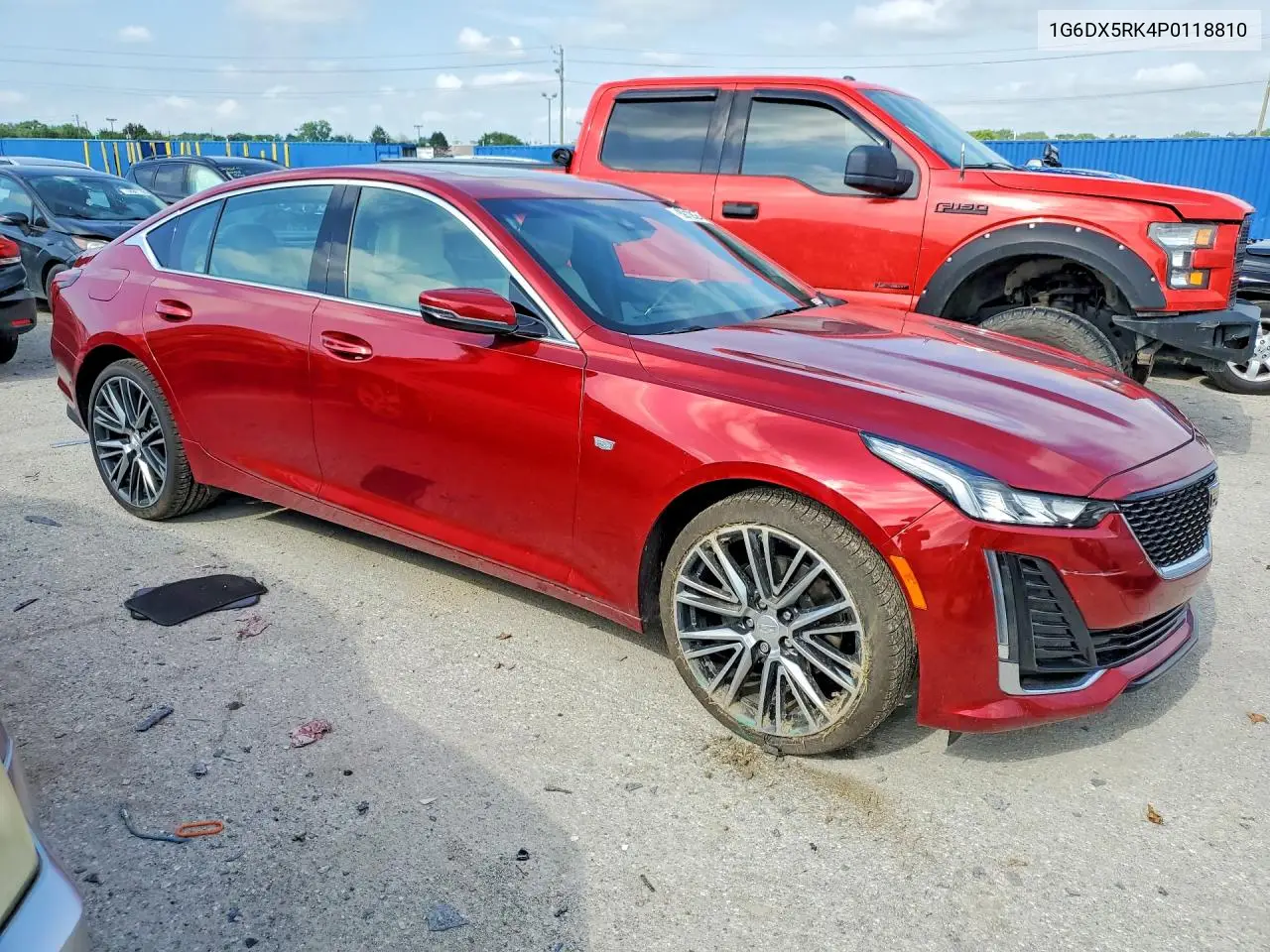 2023 Cadillac Ct5 Luxury VIN: 1G6DX5RK4P0118810 Lot: 59129246