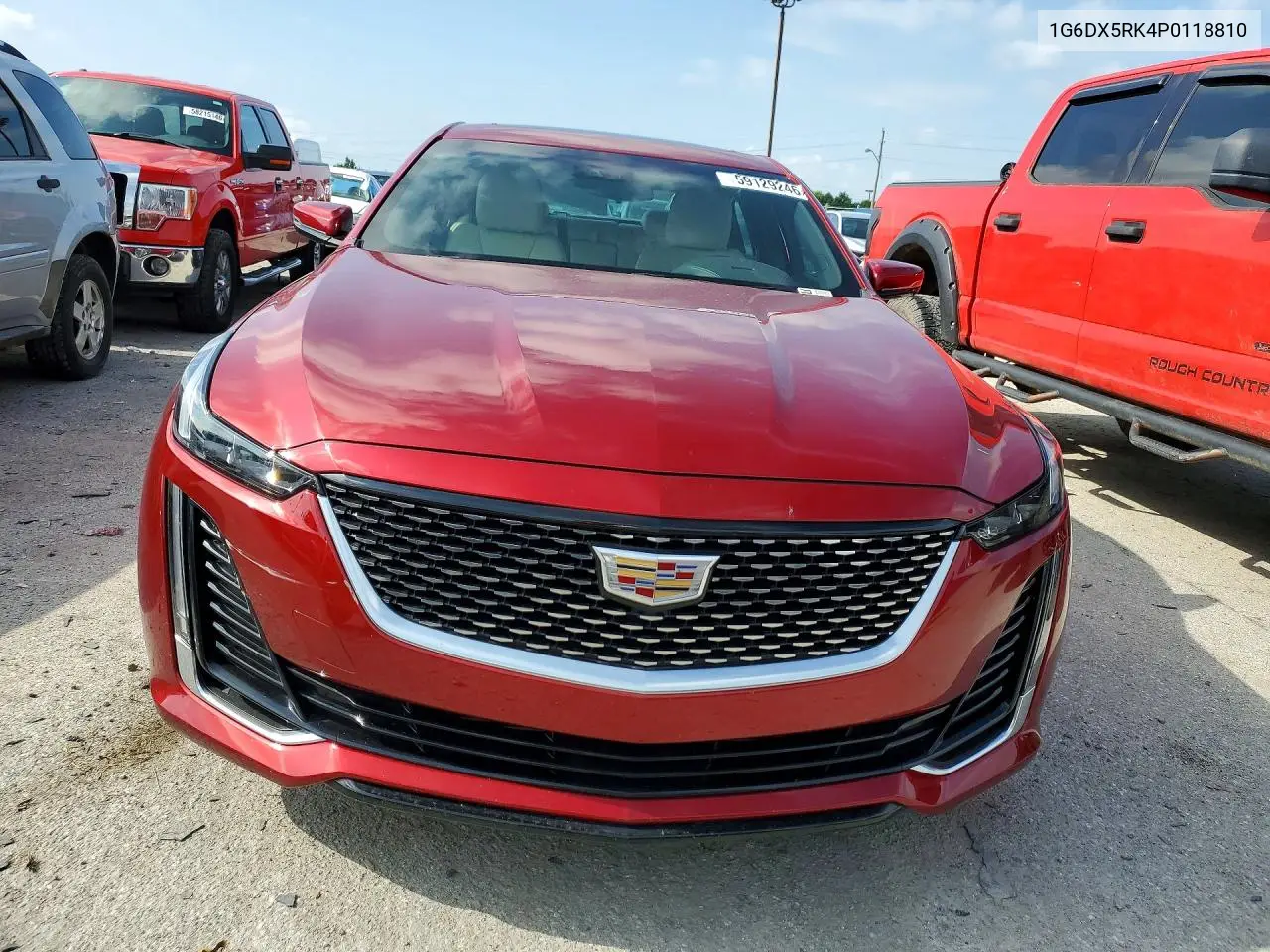 2023 Cadillac Ct5 Luxury VIN: 1G6DX5RK4P0118810 Lot: 59129246