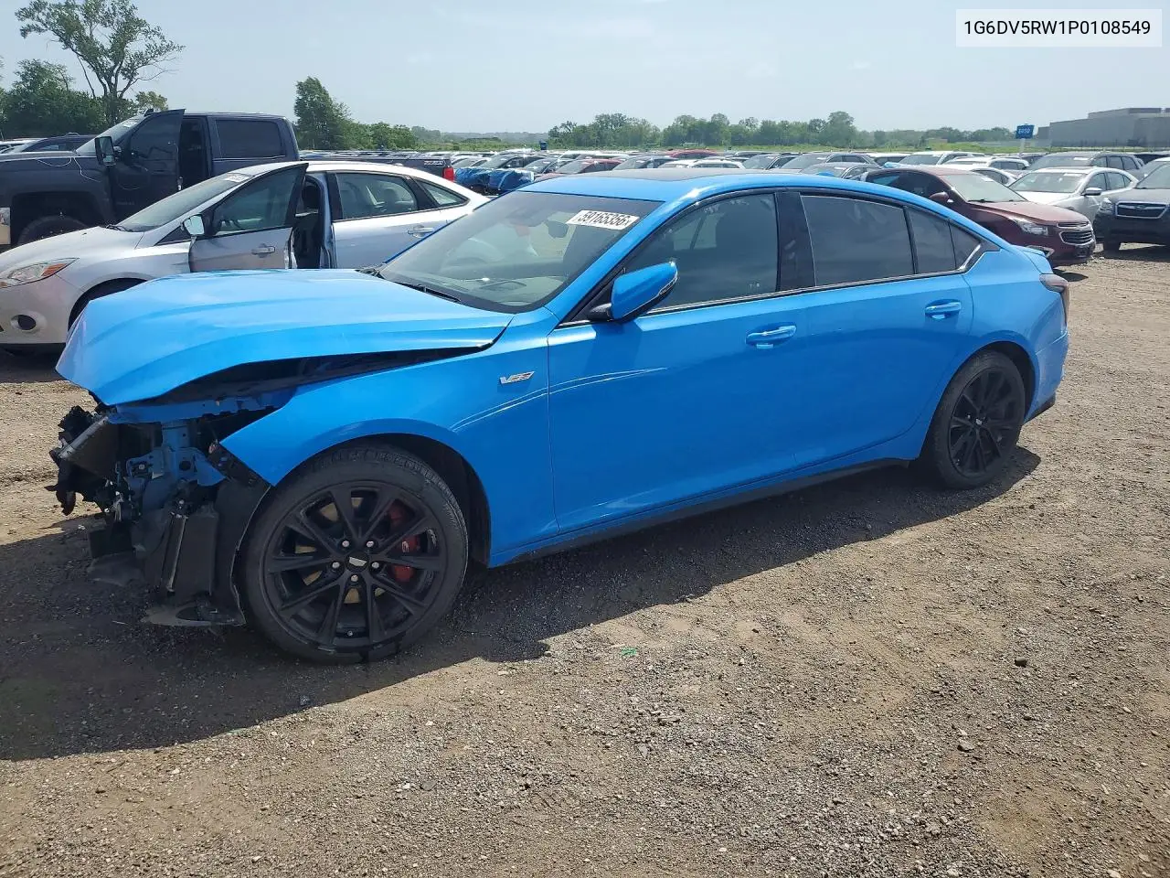2023 Cadillac Ct5-V VIN: 1G6DV5RW1P0108549 Lot: 59165356