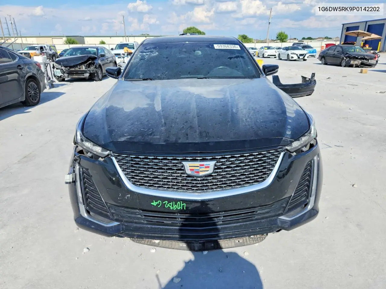 2023 Cadillac Ct5 Luxury VIN: 1G6DW5RK9P0142202 Lot: 59368336