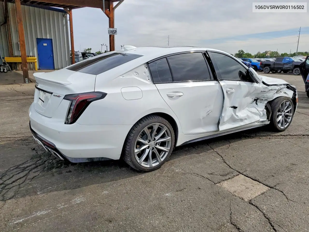 2024 Cadillac Ct5-V VIN: 1G6DV5RW0R0116502 Lot: 53142876