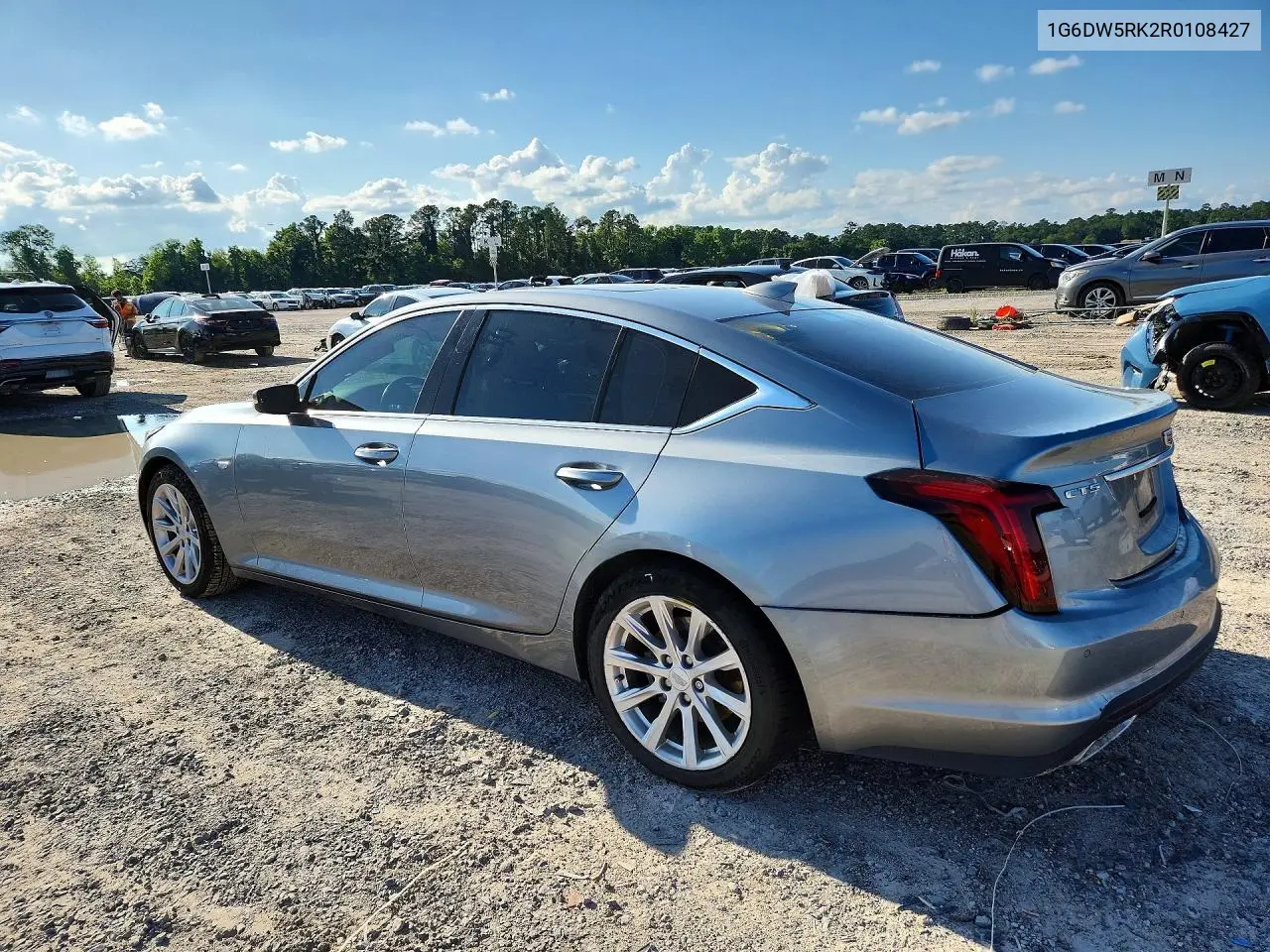 2024 Cadillac Ct5 Luxury VIN: 1G6DW5RK2R0108427 Lot: 53317786