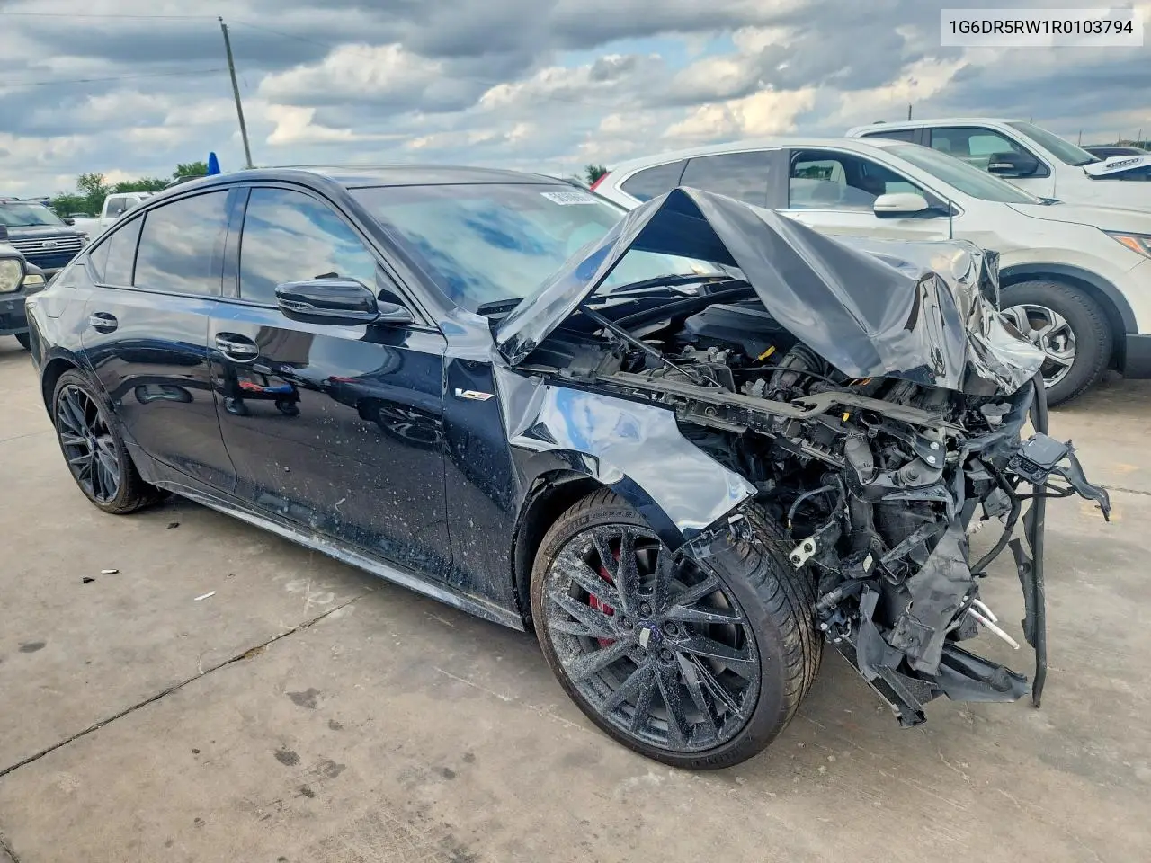 2024 Cadillac Ct5-V VIN: 1G6DR5RW1R0103794 Lot: 56160666
