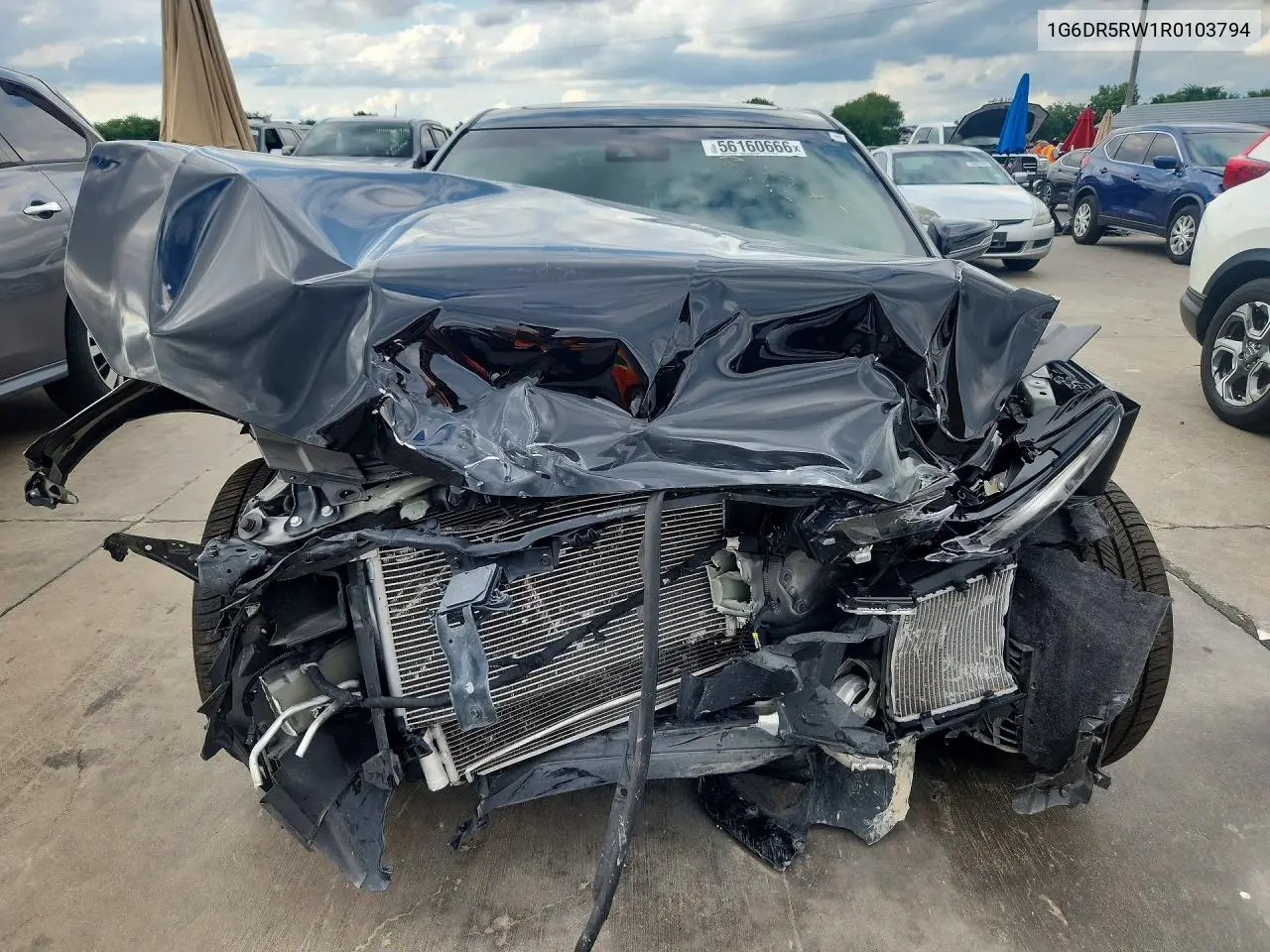 2024 Cadillac Ct5-V VIN: 1G6DR5RW1R0103794 Lot: 56160666