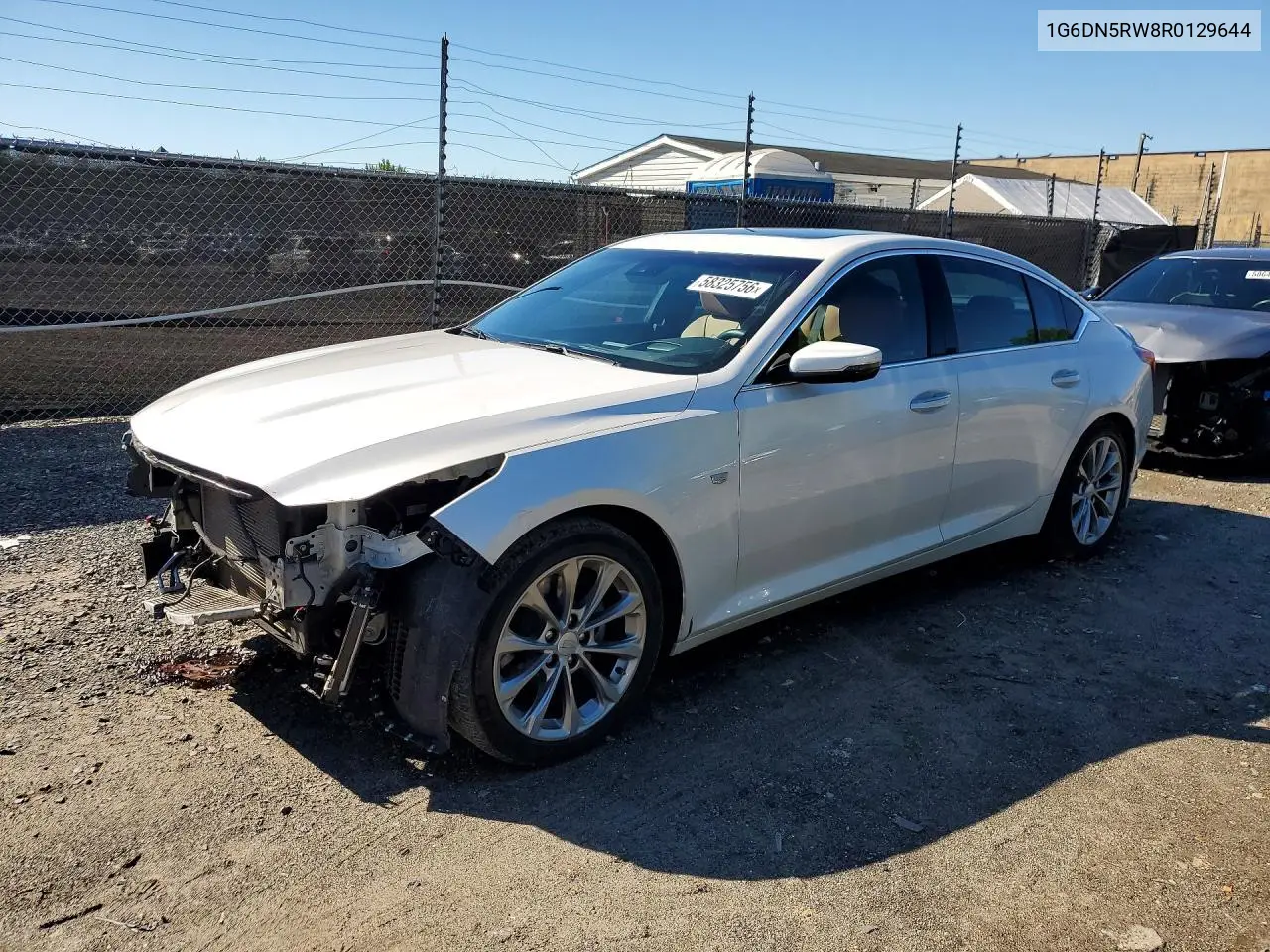 2024 Cadillac Ct5 Premium Luxury VIN: 1G6DN5RW8R0129644 Lot: 58325756