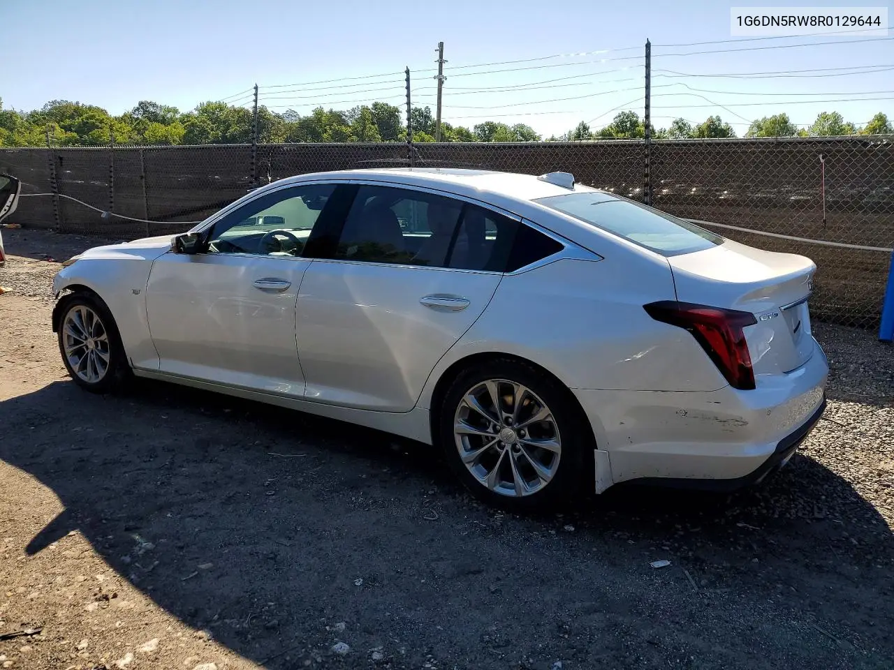 2024 Cadillac Ct5 Premium Luxury VIN: 1G6DN5RW8R0129644 Lot: 58325756