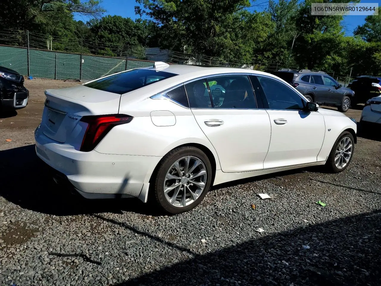 2024 Cadillac Ct5 Premium Luxury VIN: 1G6DN5RW8R0129644 Lot: 58325756