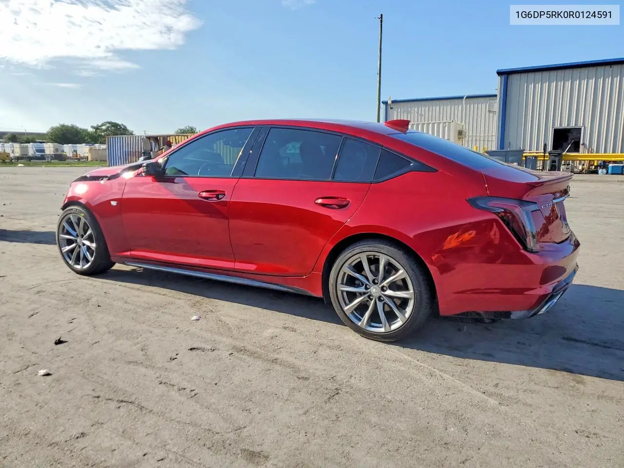 2024 Cadillac Ct5 Sport VIN: 1G6DP5RK0R0124591 Lot: 58367226