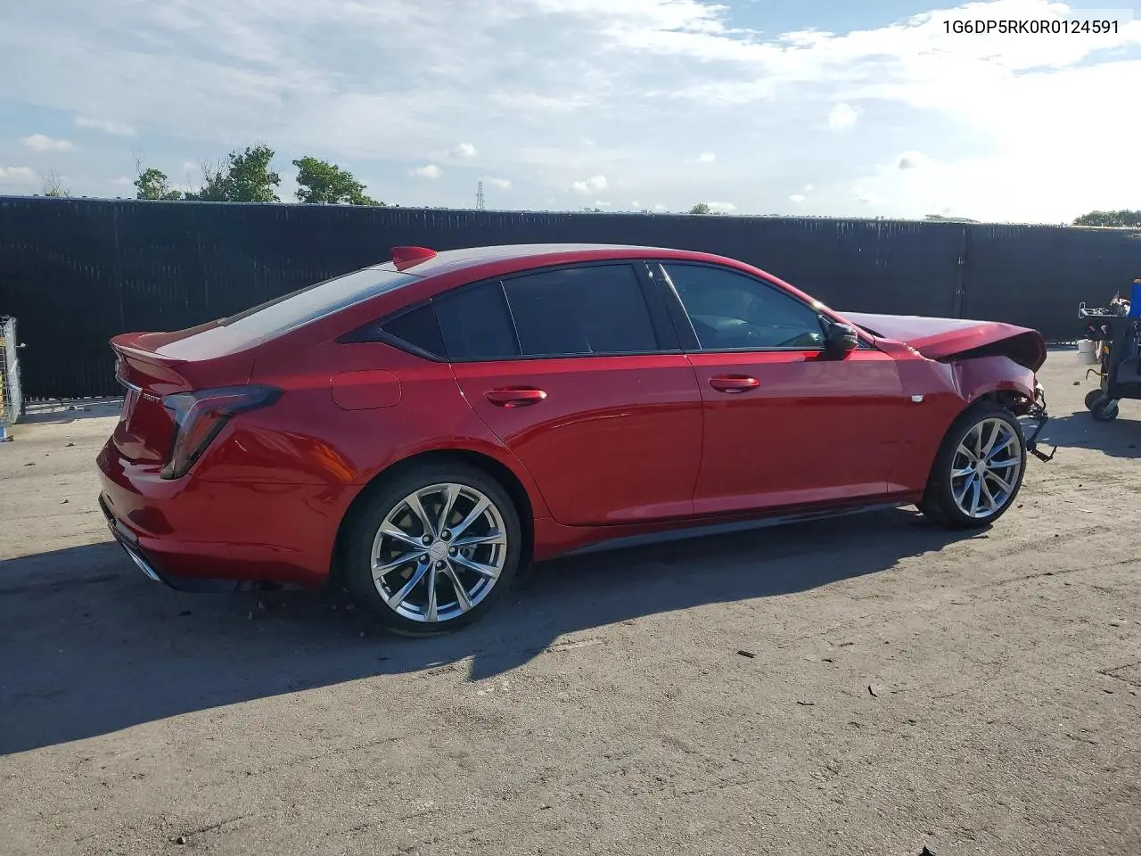 2024 Cadillac Ct5 Sport VIN: 1G6DP5RK0R0124591 Lot: 58367226