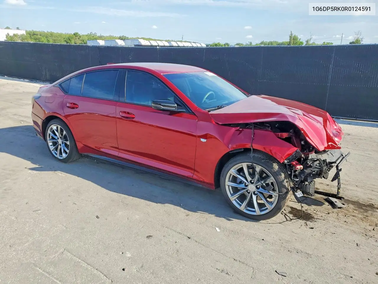2024 Cadillac Ct5 Sport VIN: 1G6DP5RK0R0124591 Lot: 58367226