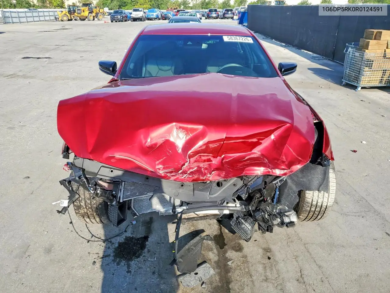 2024 Cadillac Ct5 Sport VIN: 1G6DP5RK0R0124591 Lot: 58367226