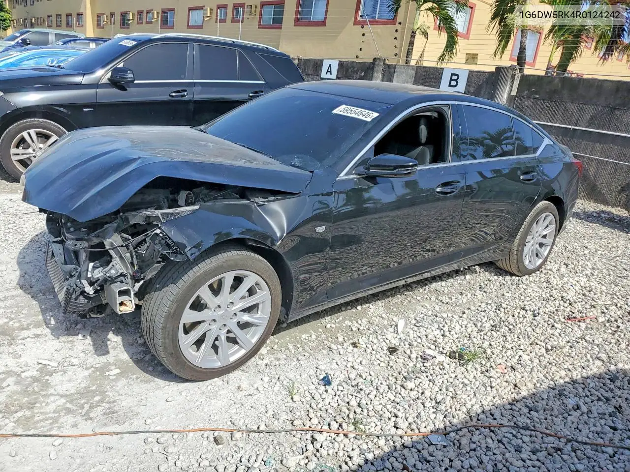 2024 Cadillac Ct5 Luxury VIN: 1G6DW5RK4R0124242 Lot: 59554646