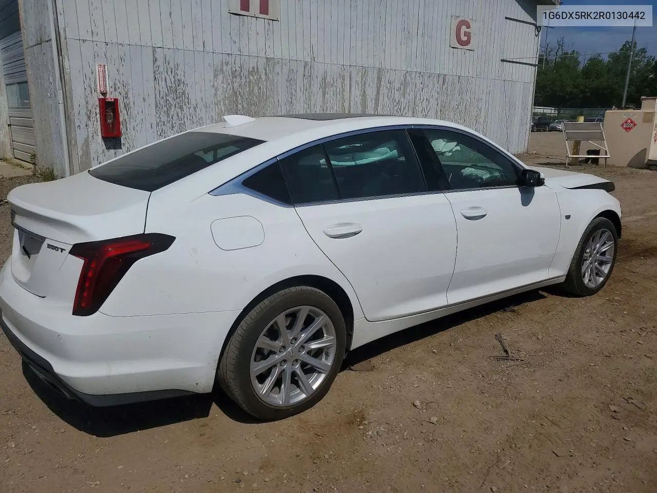 2024 Cadillac Ct5 Luxury VIN: 1G6DX5RK2R0130442 Lot: 59590446
