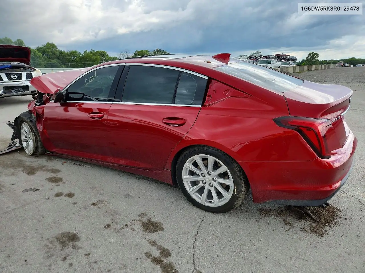 2024 Cadillac Ct5 Luxury VIN: 1G6DW5RK3R0129478 Lot: 59658116