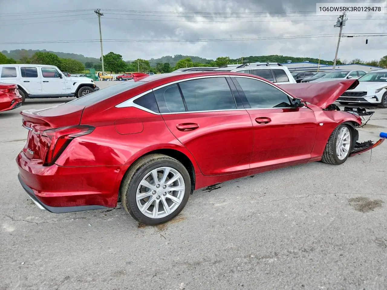 2024 Cadillac Ct5 Luxury VIN: 1G6DW5RK3R0129478 Lot: 59658116