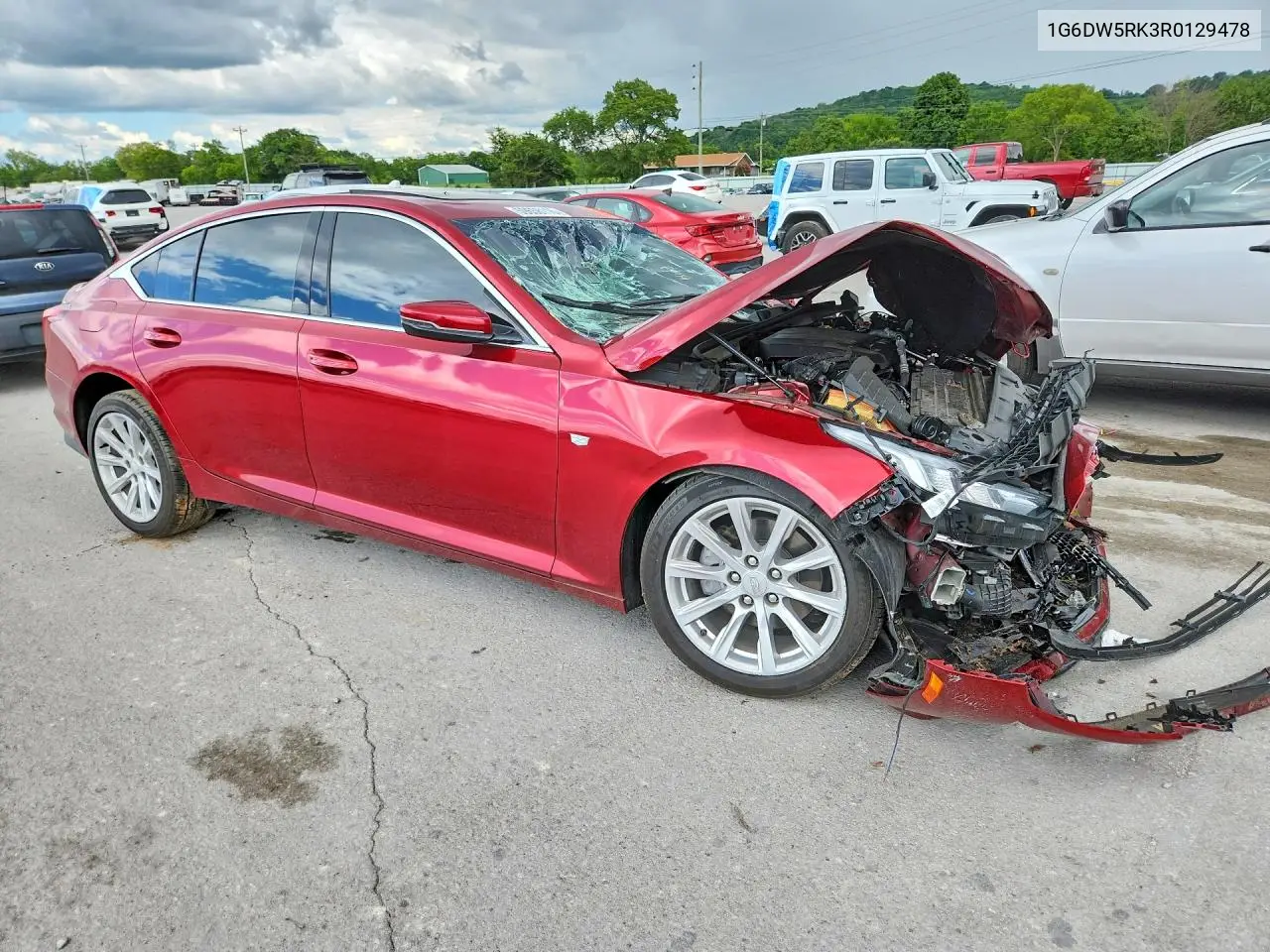 2024 Cadillac Ct5 Luxury VIN: 1G6DW5RK3R0129478 Lot: 59658116