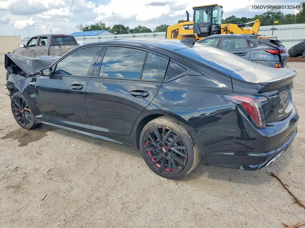 2024 Cadillac Ct5-V VIN: 1G6DV5RW0R0132649 Lot: 60213786