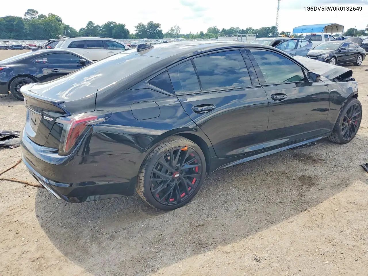 2024 Cadillac Ct5-V VIN: 1G6DV5RW0R0132649 Lot: 60213786