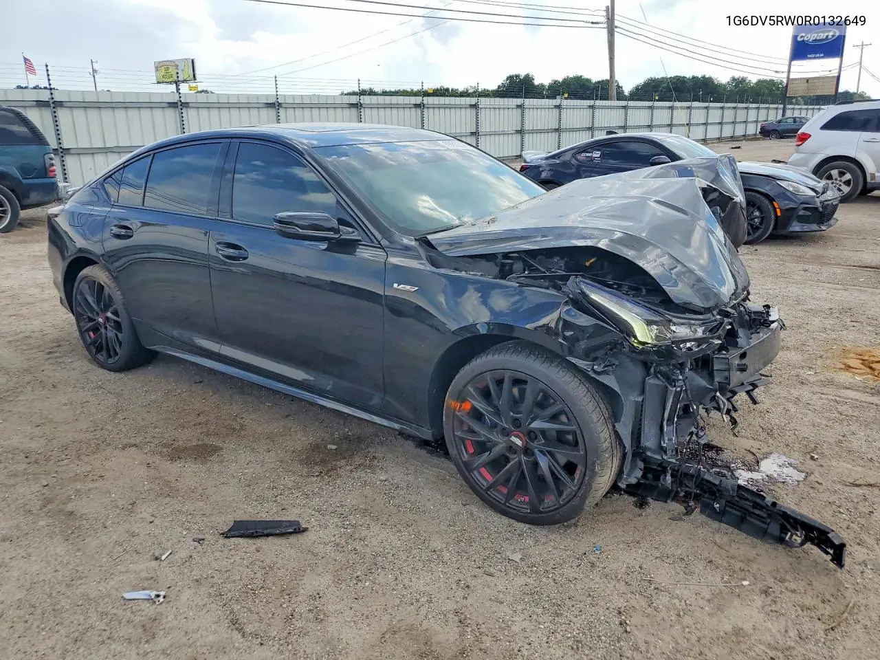 2024 Cadillac Ct5-V VIN: 1G6DV5RW0R0132649 Lot: 60213786