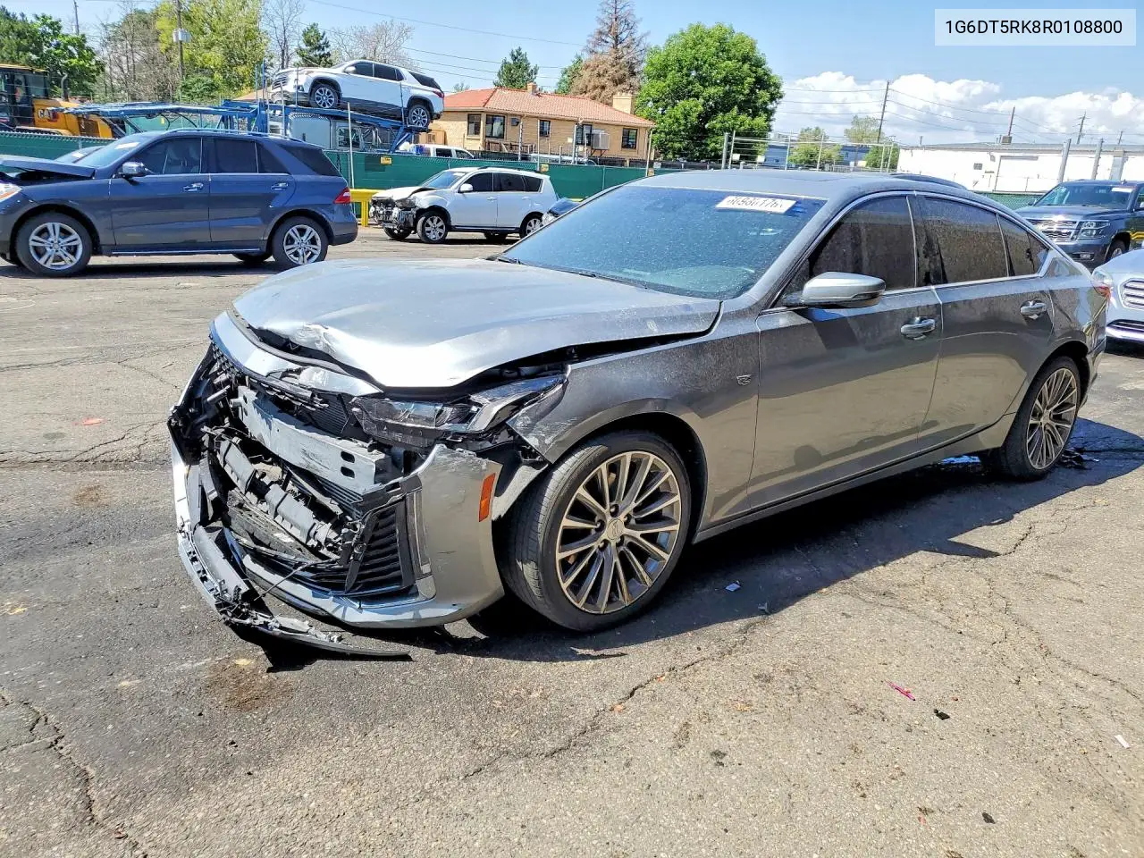 2024 Cadillac Ct5 Premium Luxury VIN: 1G6DT5RK8R0108800 Lot: 60980176