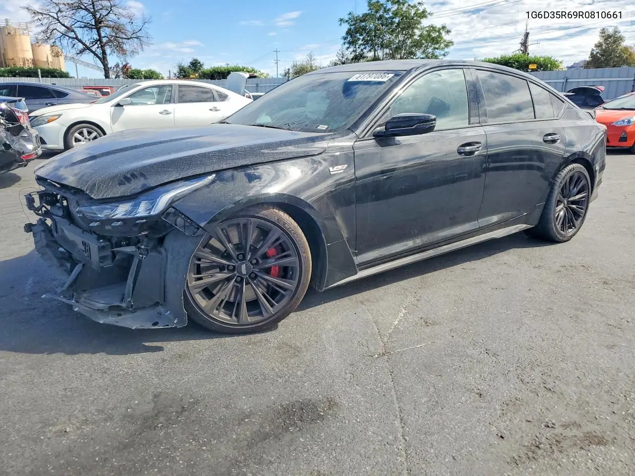 2024 Cadillac Ct5-V Blackwing VIN: 1G6D35R69R0810661 Lot: 61797086
