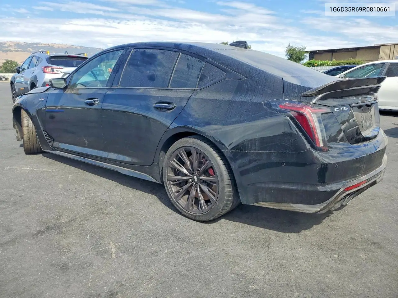 2024 Cadillac Ct5-V Blackwing VIN: 1G6D35R69R0810661 Lot: 61797086