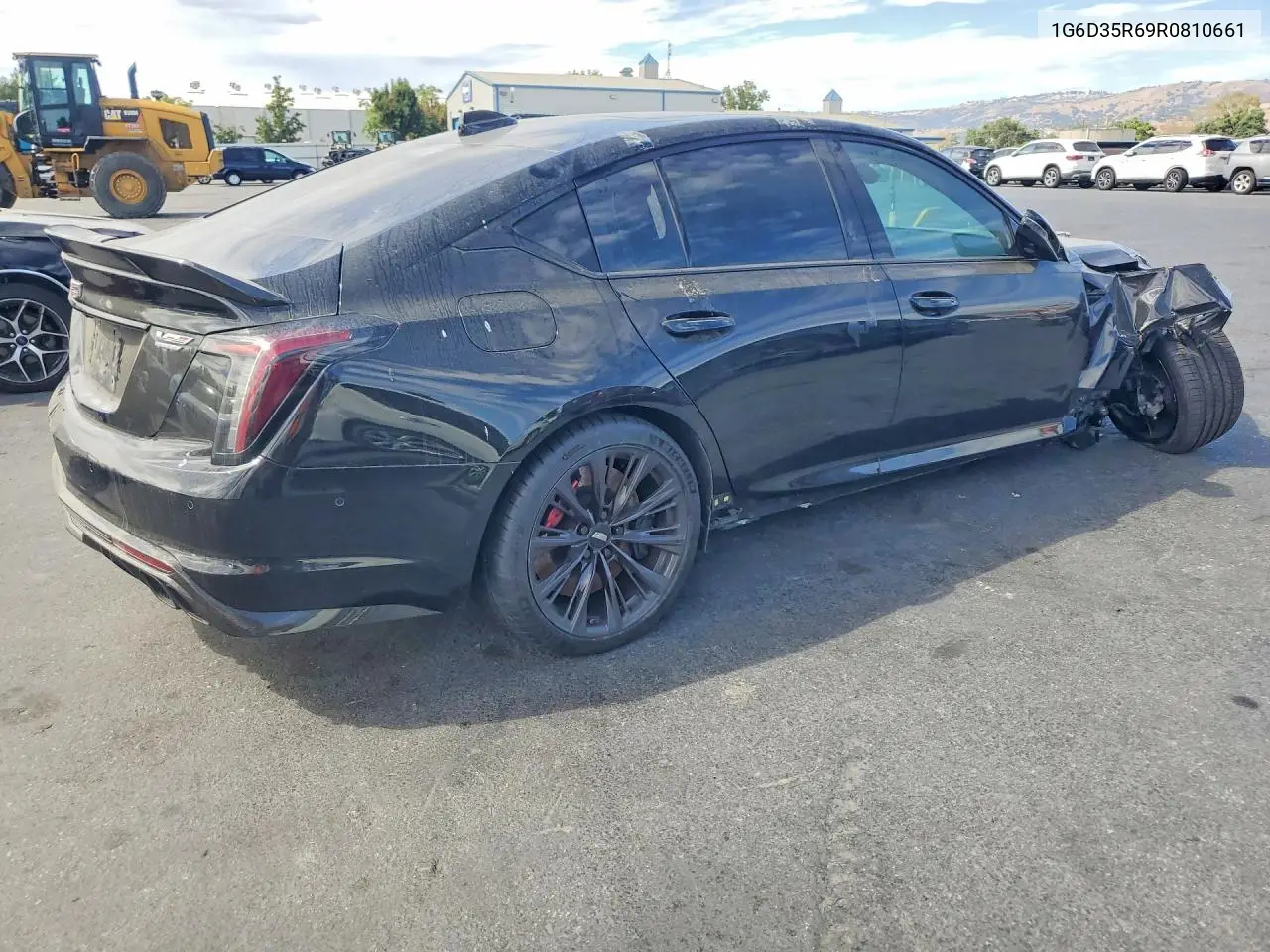 2024 Cadillac Ct5-V Blackwing VIN: 1G6D35R69R0810661 Lot: 61797086