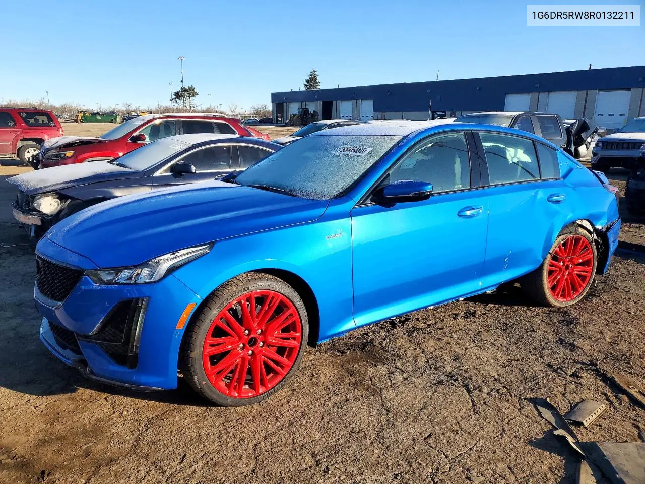 2024 Cadillac Ct5-V VIN: 1G6DR5RW8R0132211 Lot: 79546465