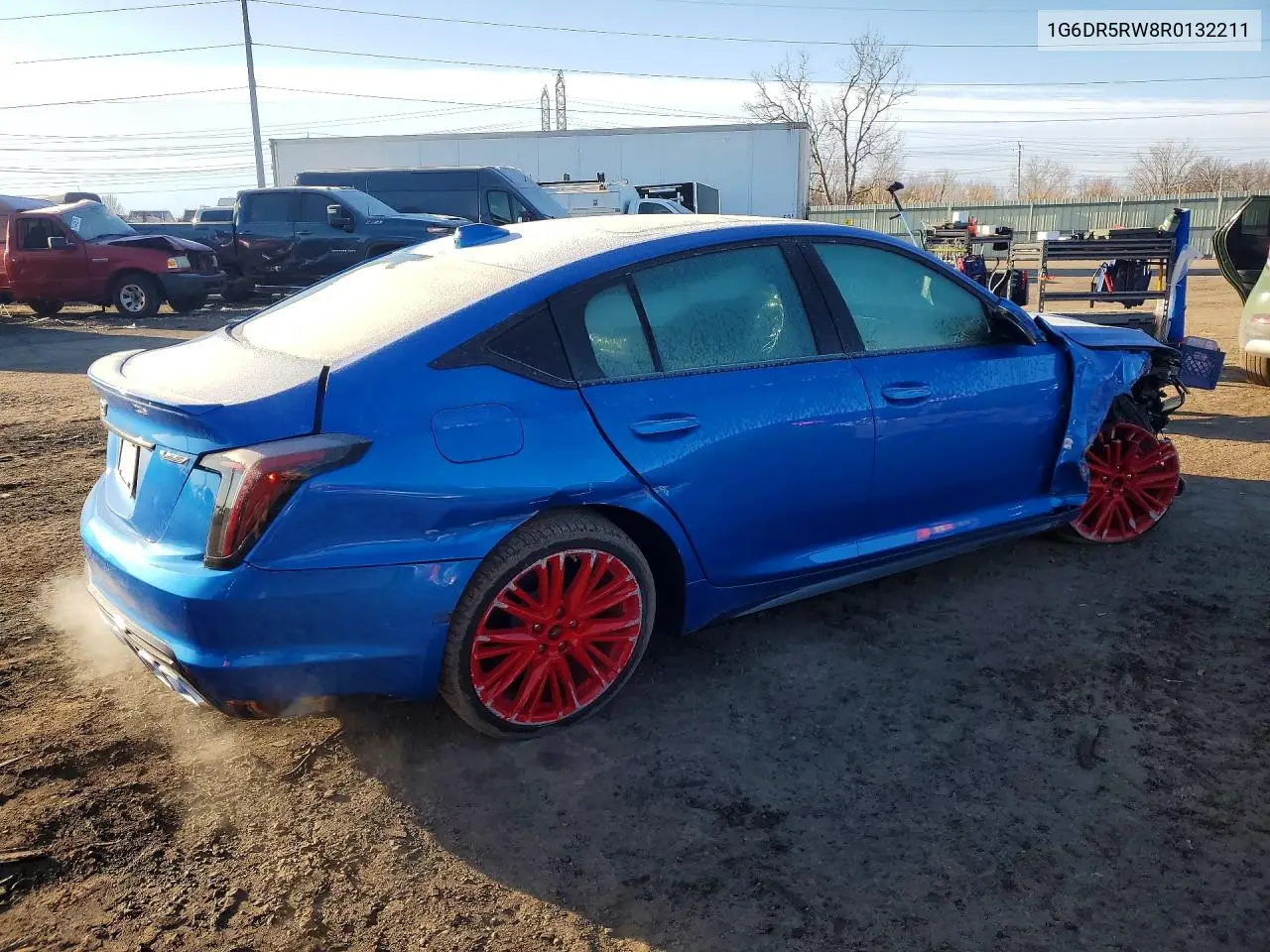 2024 Cadillac Ct5-V VIN: 1G6DR5RW8R0132211 Lot: 79546465