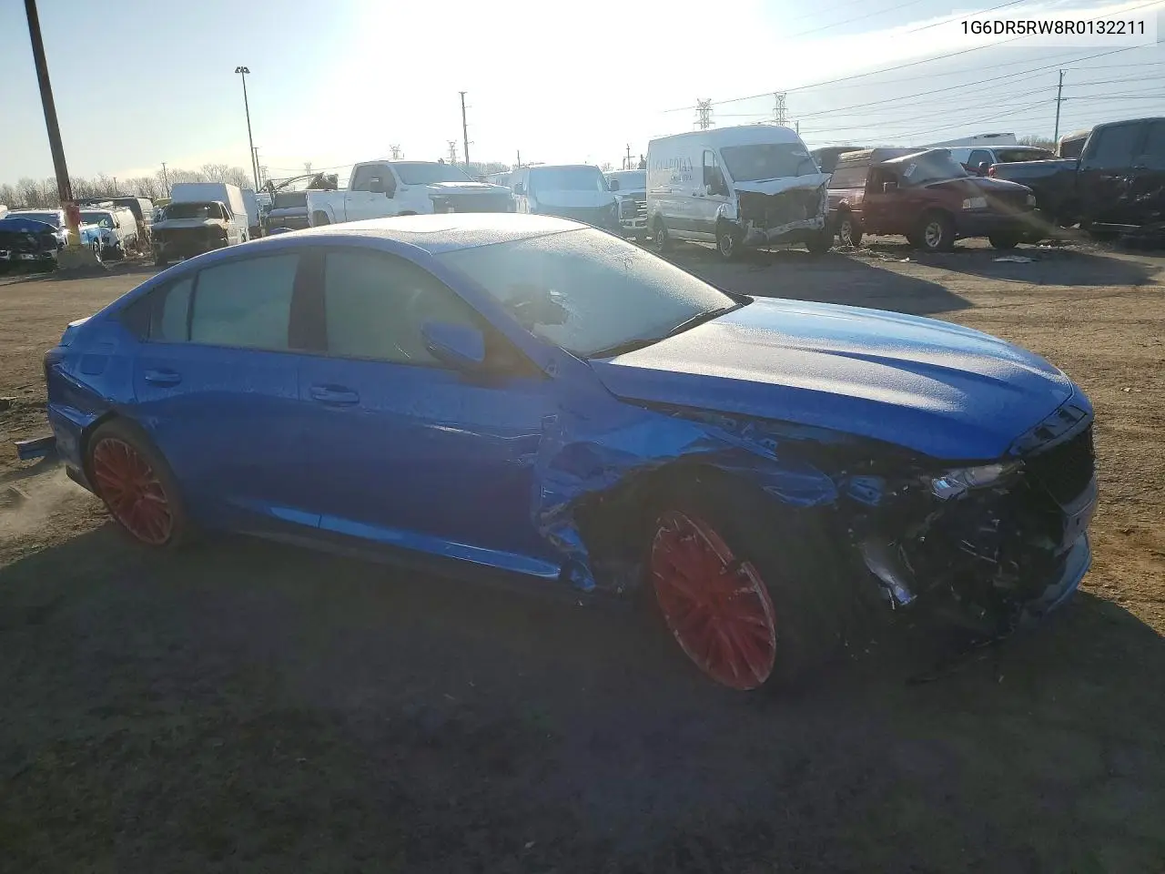 2024 Cadillac Ct5-V VIN: 1G6DR5RW8R0132211 Lot: 79546465