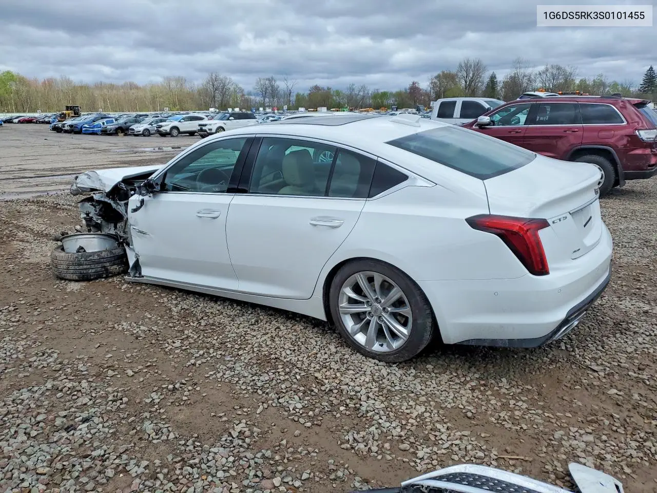 2025 Cadillac Ct5 Premium Luxury VIN: 1G6DS5RK3S0101455 Lot: 51855706