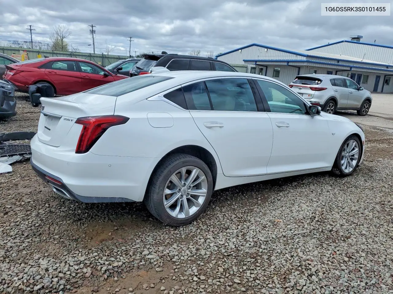 2025 Cadillac Ct5 Premium Luxury VIN: 1G6DS5RK3S0101455 Lot: 51855706